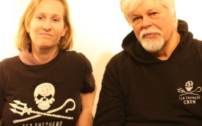 Super Heroes ; Sea Shepherd Captain Paul Watson in Montpellier France