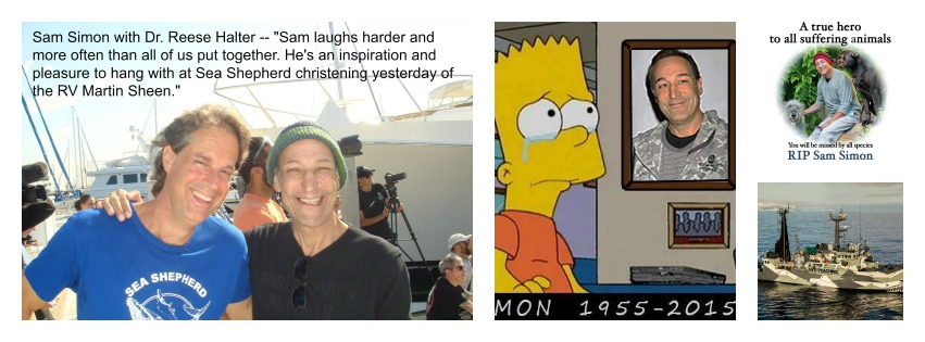 RIP to a Wonderful Man, Sam Simon from Liquid Hike and Michele the Trainer