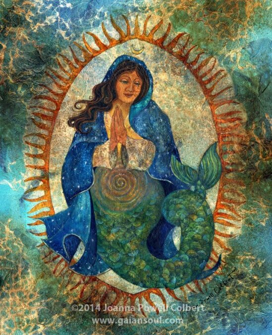 Guadalupe Mermaid by Joanna Powell Colbert
