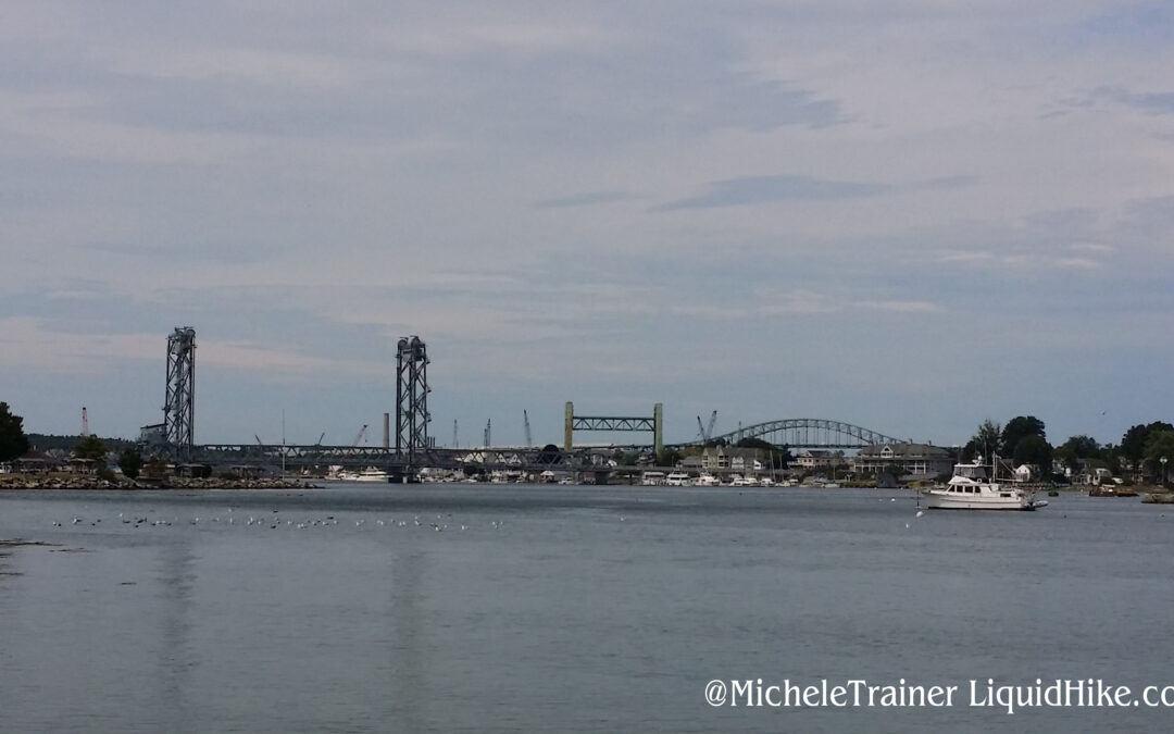 The Piscataqua River at Portsmouth New Hampshire
